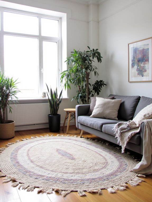 scandinavian rugs enhance comfort