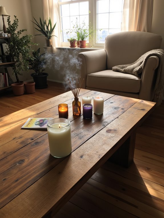 scented elements create warmth