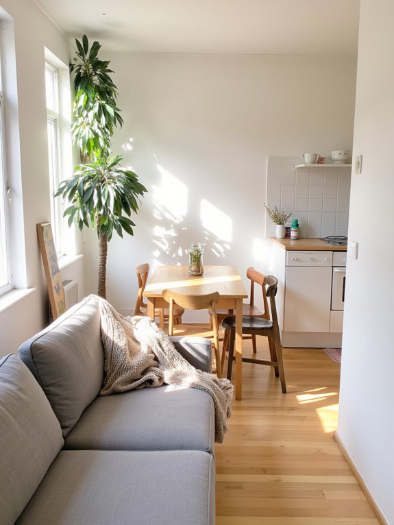 seamless spacious airy flow