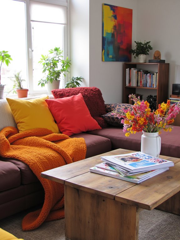 seasonal decor color changes