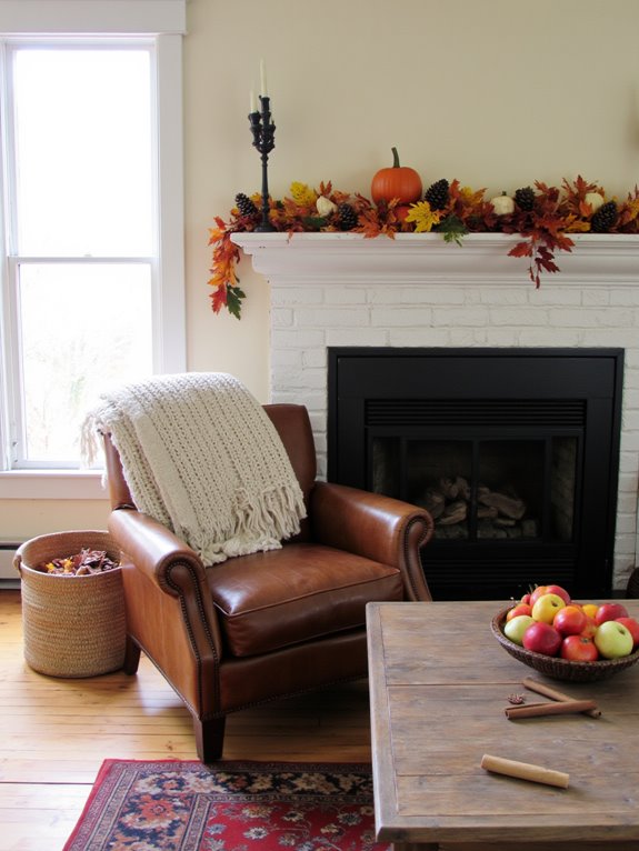 seasonal farmhouse decor transformation