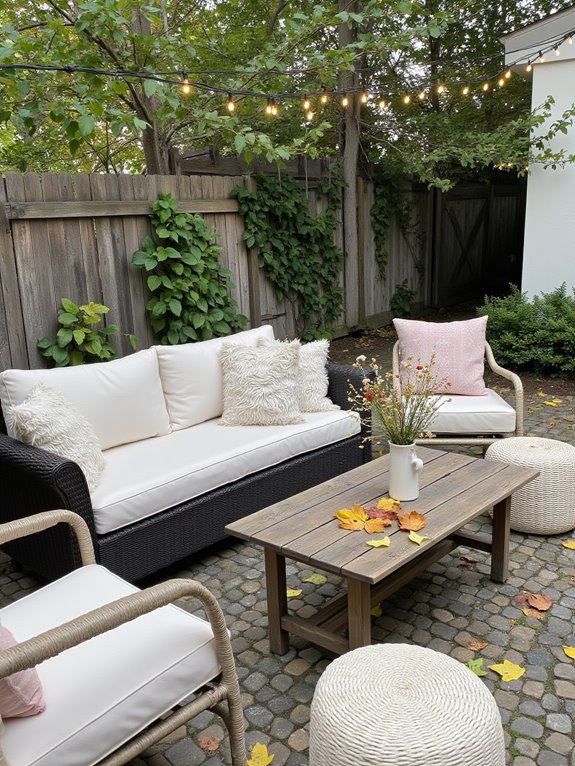 seasonal outdoor comforts created