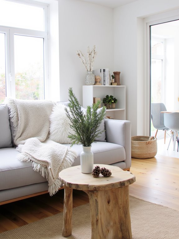 seasonal scandi decor simplicity
