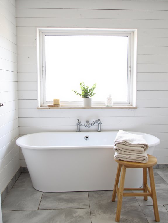 serene bathroom retreat elements