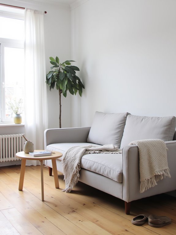 serene functional minimalist design