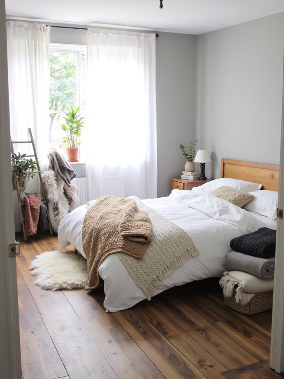 serene nordic bedroom design