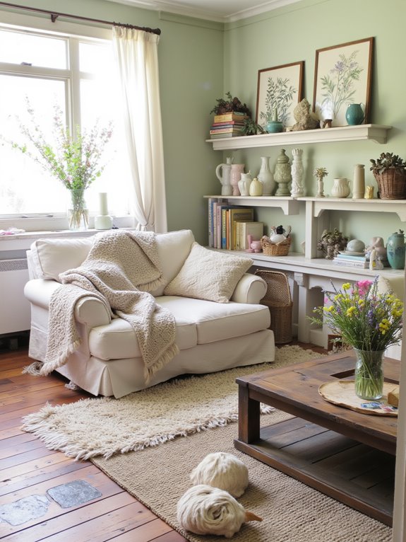 serene soft color palettes