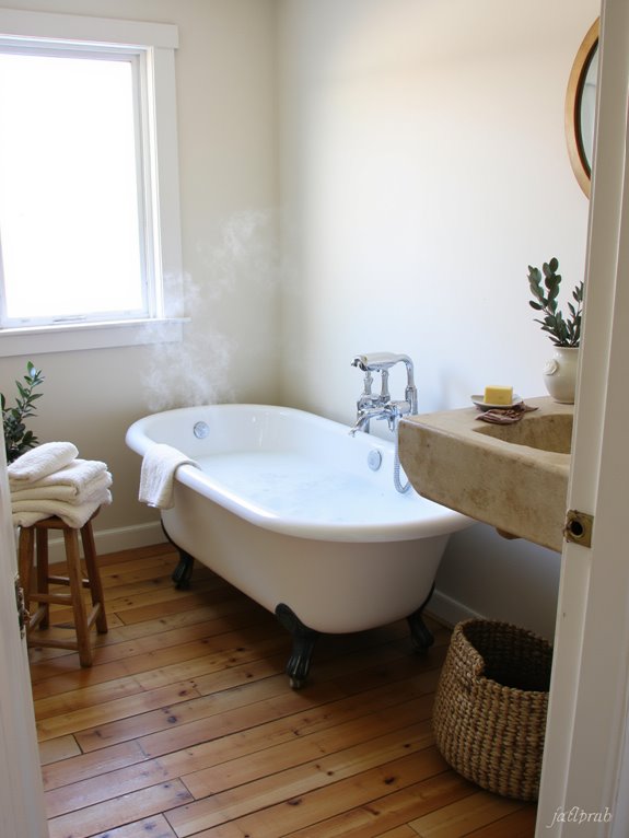 serene spa like bathroom retreat