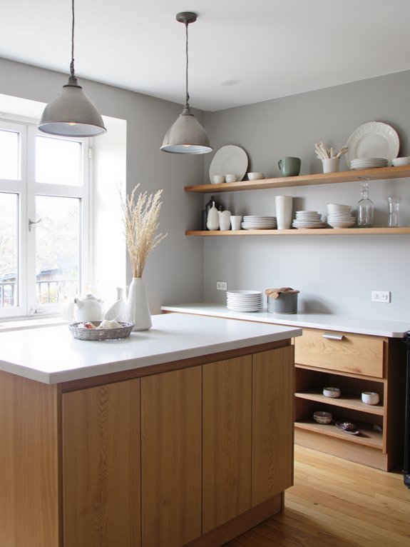 simple fixtures enhance ambiance