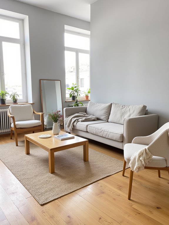 sleek lines open atmosphere