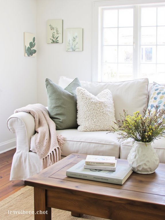 soft colors for warmth