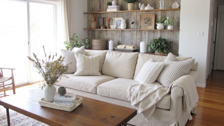 soft modern farmhouse interiors