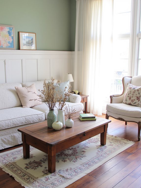 soft muted color palette