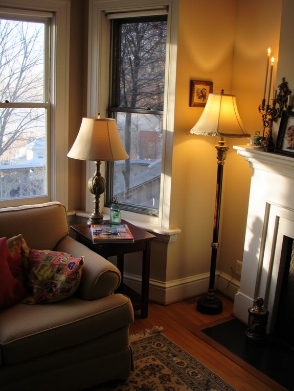 soft warm lighting ambiance