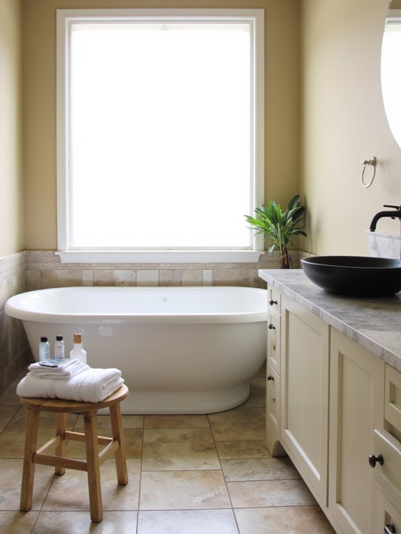 spa like bathroom retreat atmosphere