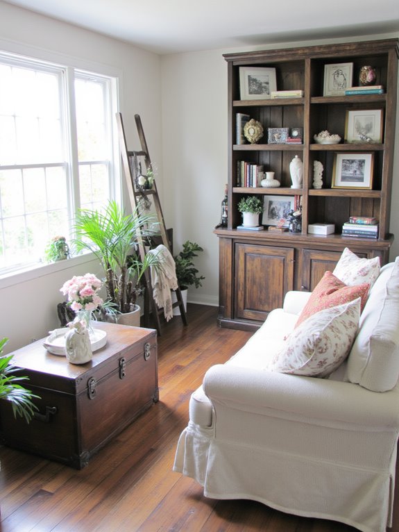 stylish practical farmhouse storage