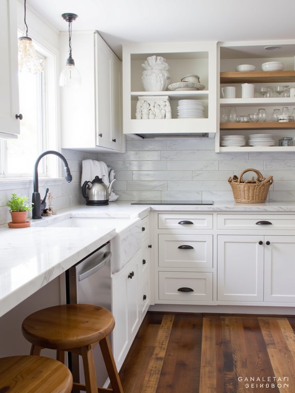 stylish yet functional kitchen