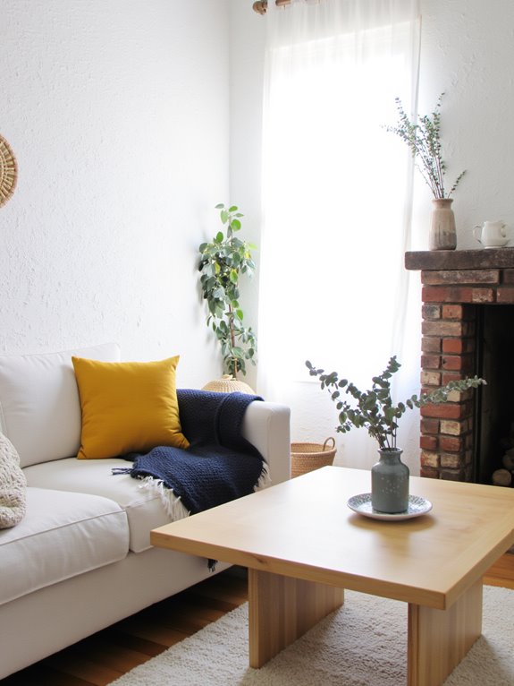 subtle scandinavian color accents