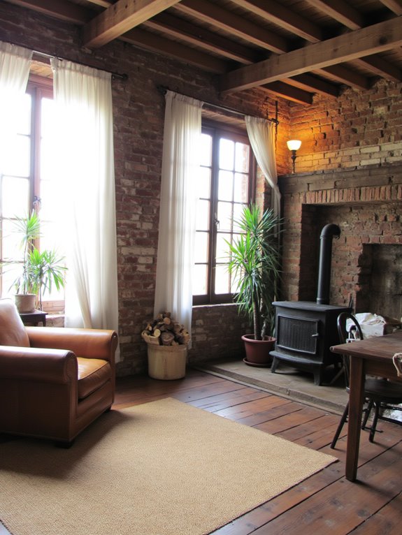 sun drenched cozy reading nook