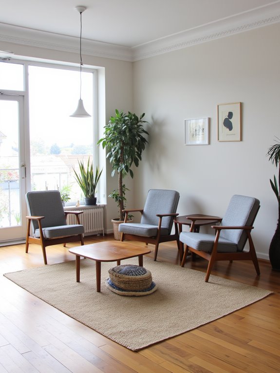 symmetrical and balanced layout