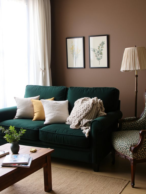 textured fabrics add warmth