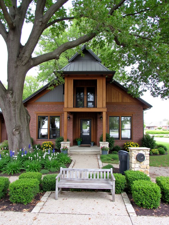 thoughtful rustic landscaping enhancements