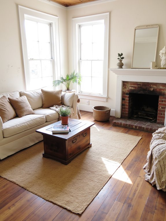 timeless neutral farmhouse decor