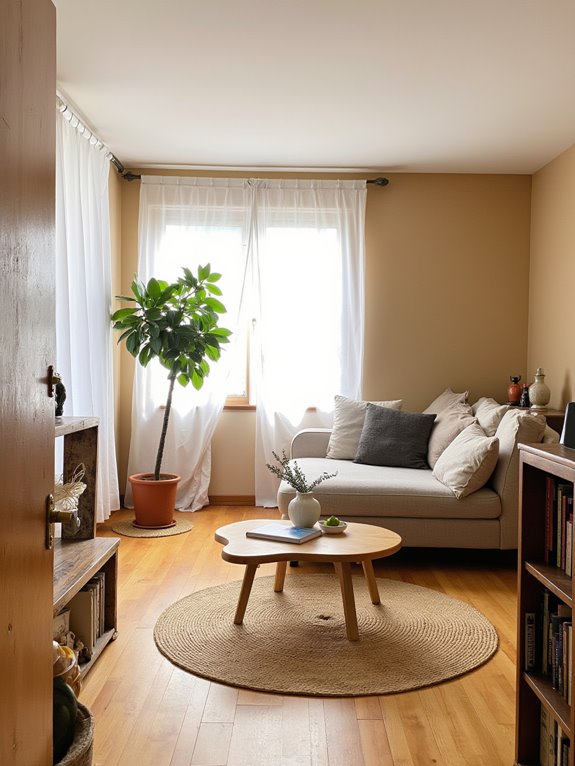 tranquil japandi interior design