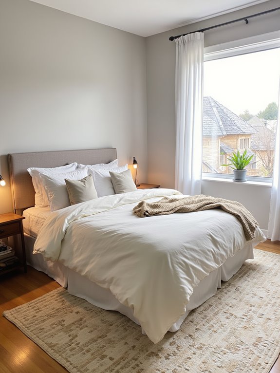 tranquil neutral bedroom retreat
