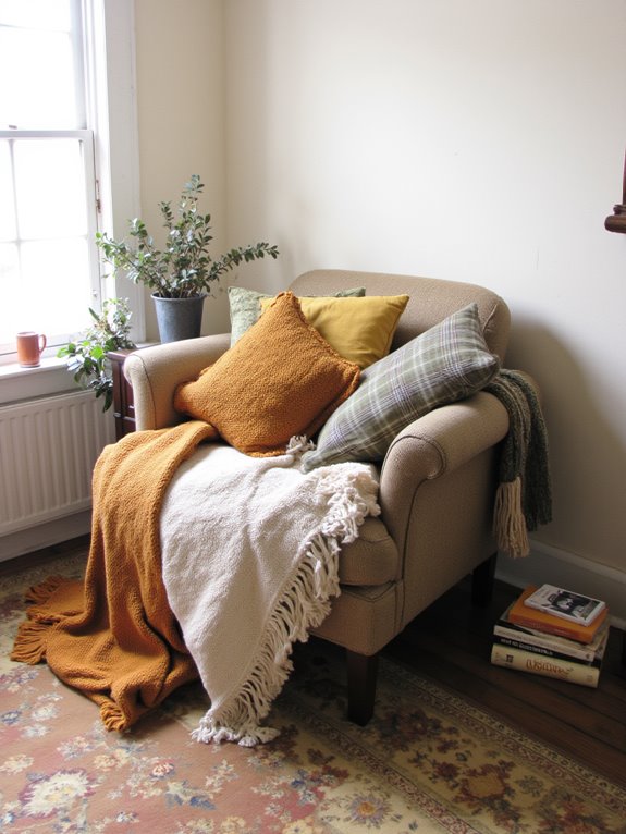 transform with cozy textiles