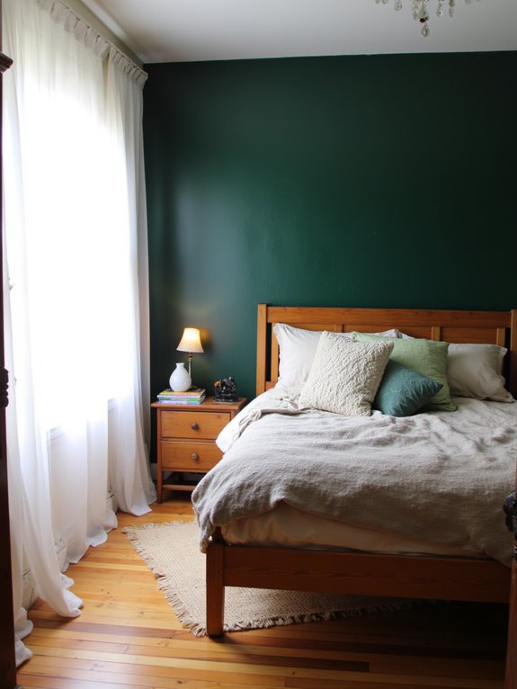 transformative bedroom accent wall