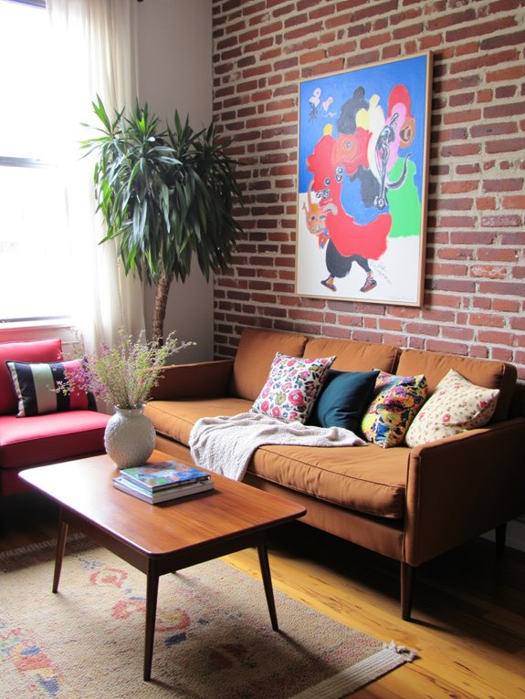 vibrant art and decor