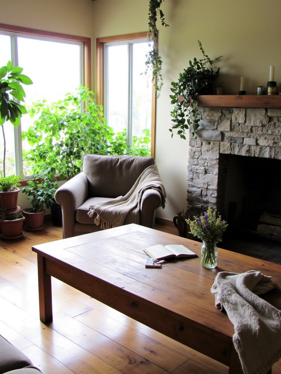 vibrant greenery for decor