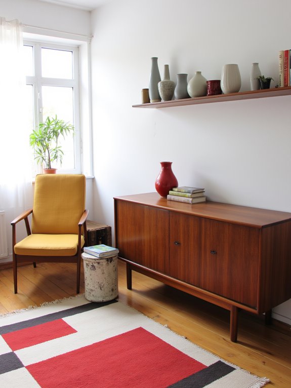 vintage danish decor transformation