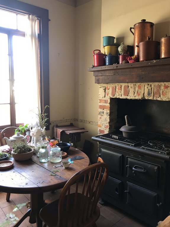 vintage decor adds charm