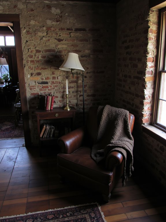 vintage decor adds warmth