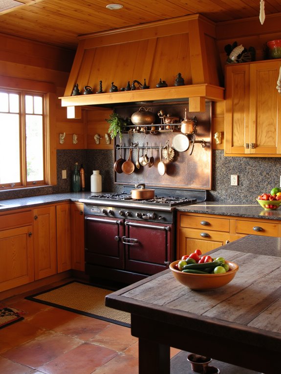 warm and inviting kitchens
