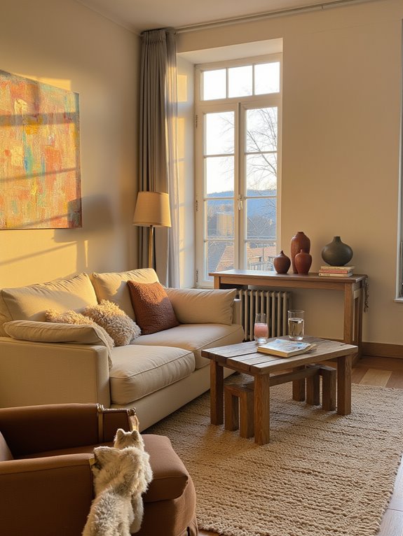 warm inviting lighting atmosphere