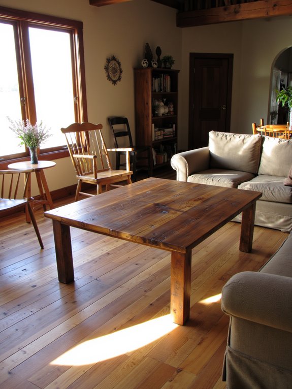 warm inviting wood aesthetics