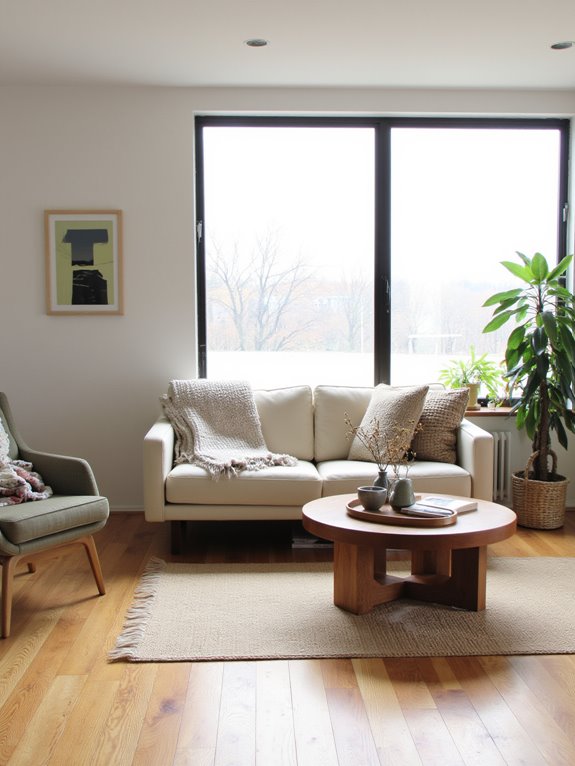 warmth through natural materials