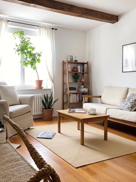 warmth through natural wood