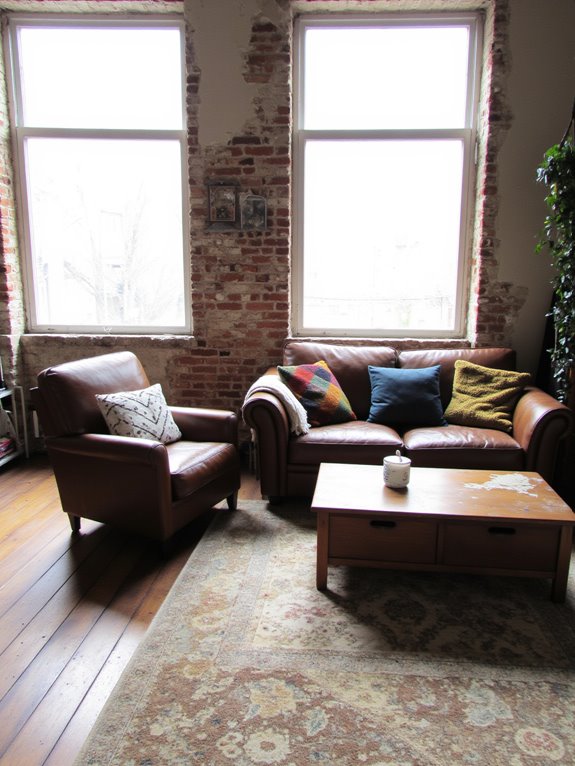 warmth through textured elements