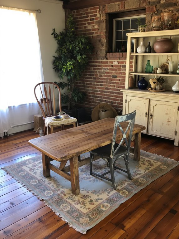 weathered wood adds character