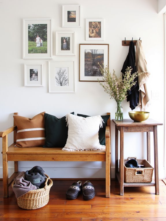 welcoming functional entryway decor