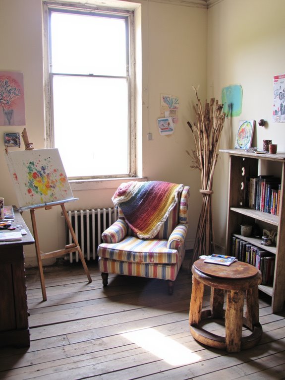 whimsical art studio design