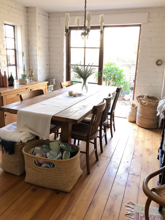 woven baskets for organization