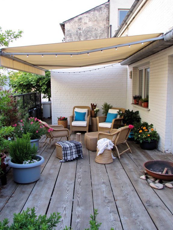 year round outdoor living spaces