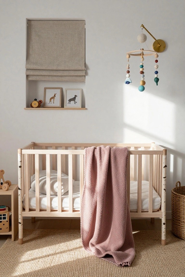 Light Birch Wood in the Nursery