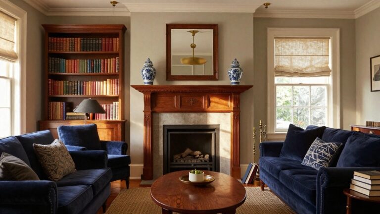 19 Timeless Traditional Colonial Living Room Interior Design Looks