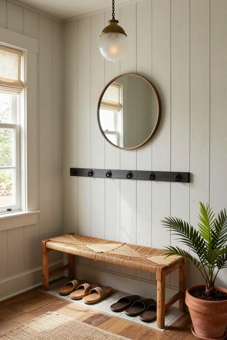 Entryway Bench for Easy Storage